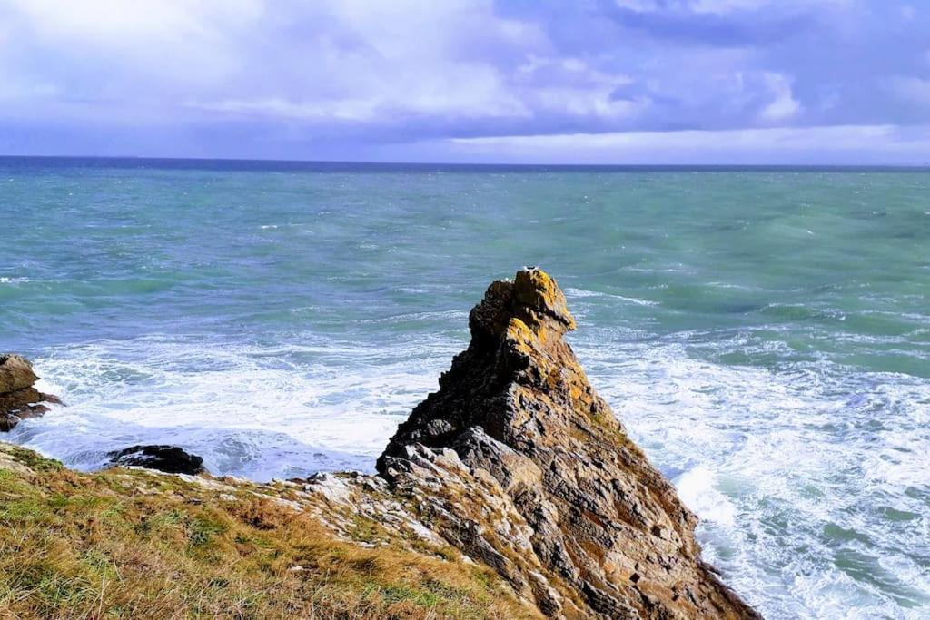Vue Mer Pour Une Escale En Baie Du Mt-St-Michel Cherrueix Exterior foto